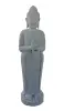Product image 6 of the product “Standing Buddha made of Riverstone in Dharmachakra position - gesture of wheel of the teaching of Dharma. About 150cm height. ”